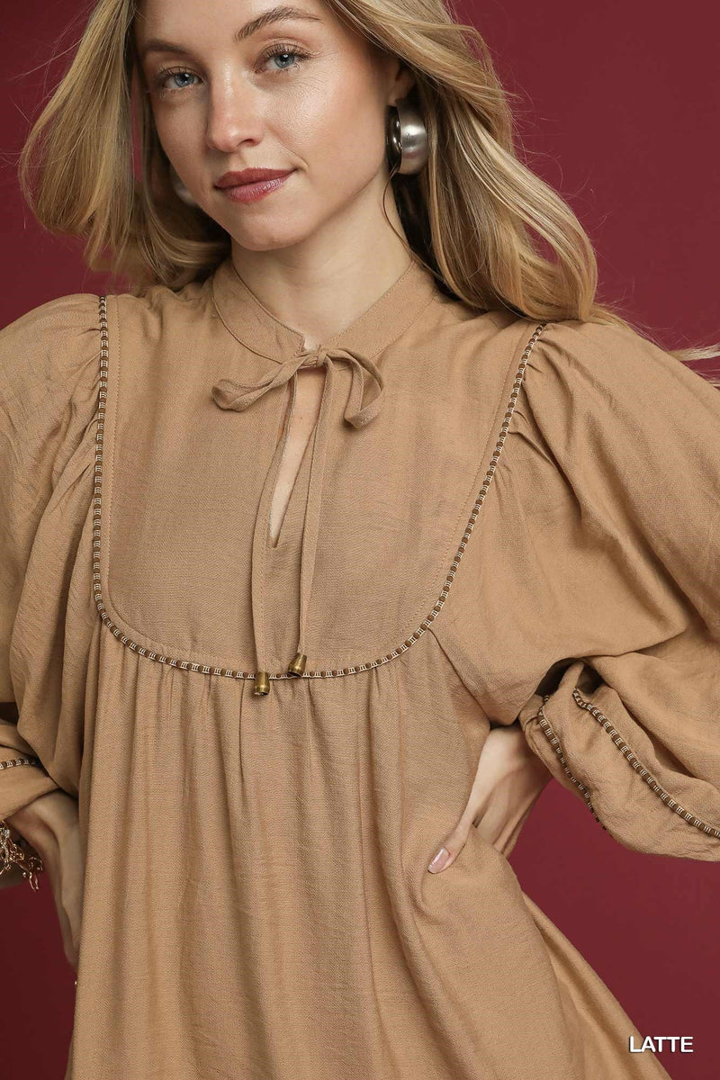 Lively Boho Mini Dress
