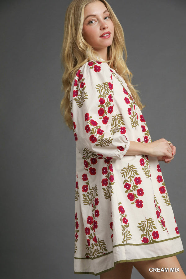 Sweet Bloom Babydoll Dress
