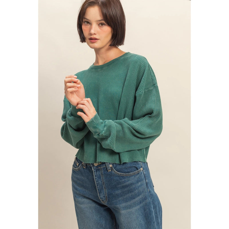 Cozy Life Waffle Top