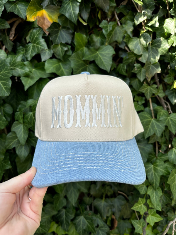 Mommin' Embroidered Hat