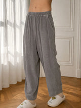 Chloe Elastic Waist Lounge Pants - BarBelles Boutique