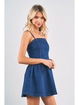 Effortless Beauty Denim Dress - BarBelles Boutique