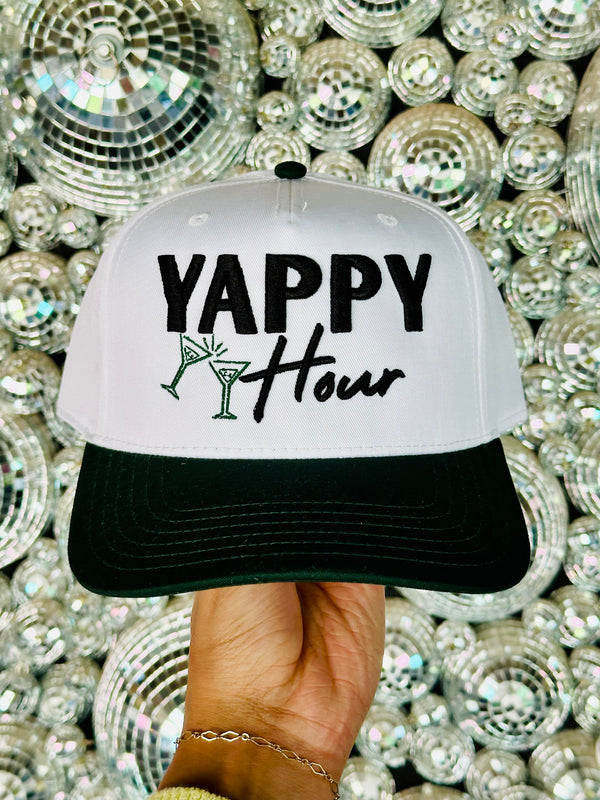 Yappy Hour Embroidered Hat