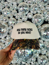 How Many Acres Do You Have Embroidered Hat