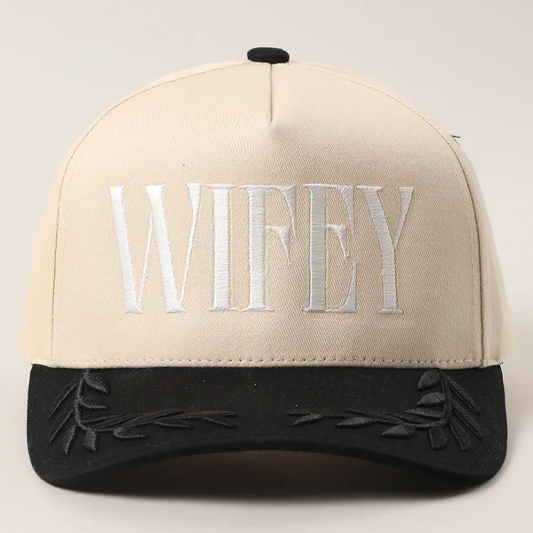 Wifey Embroidered Hat