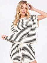 Stripes Honey Short Set
