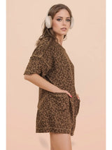 Leopard Comfy Romper