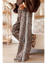 Heather Leopard Wide Leg - BarBelles Boutique