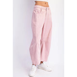 She's All Pink Barrel Jeans