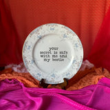 Funny Home Plates - BarBelles Boutique