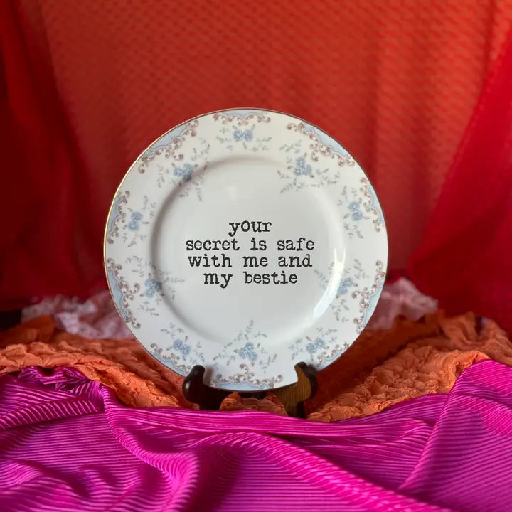 Funny Home Plates - BarBelles Boutique