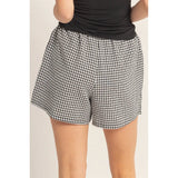 Gingham Relaxed Fit Shorts - BarBelles Boutique