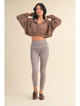 Snuggle & Slay Cropped Sweater