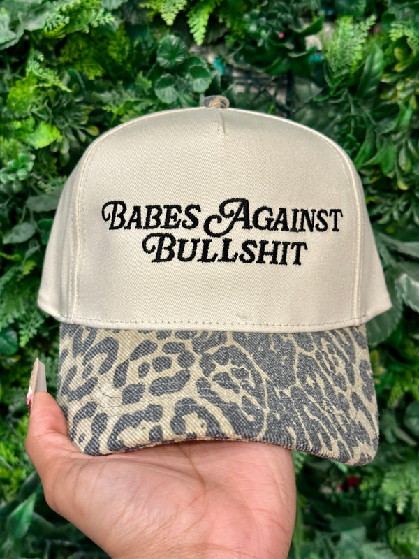 Babes Against Bullshit Embroidered Hat