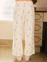 Martini Motif Knit Lounge Pants - BarBelles Boutique
