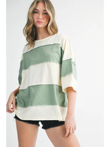 Polly Color Block Top - BarBelles Boutique
