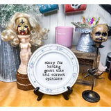 Snarky Funny Home Plates - BarBelles Boutique