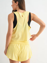 Snapflair Cropped Tank - BarBelles Boutique