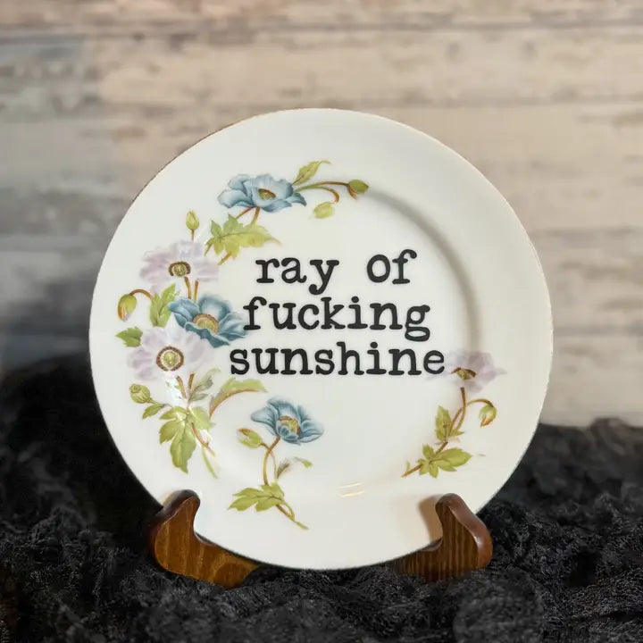 Funny Home Plates - BarBelles Boutique