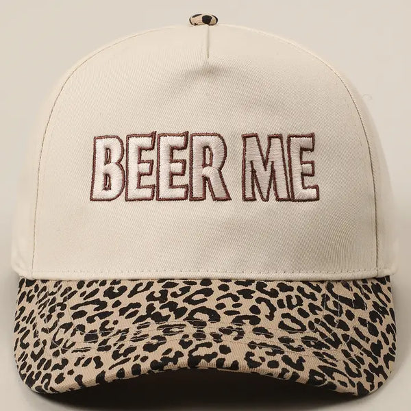 Beer Me Embroidered Hat