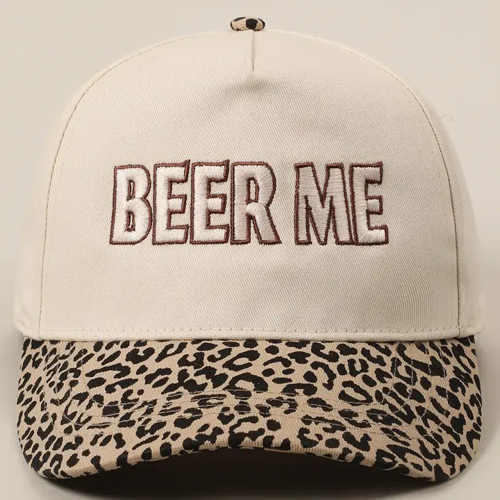 Beer Me Embroidered Hat