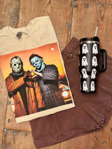 Halloween Sending Love Scary Movie Killer Tee