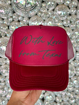 With Love, From Texas Hat - BarBelles Boutique
