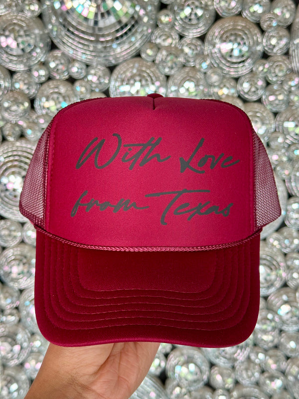 With Love, From Texas Hat - BarBelles Boutique