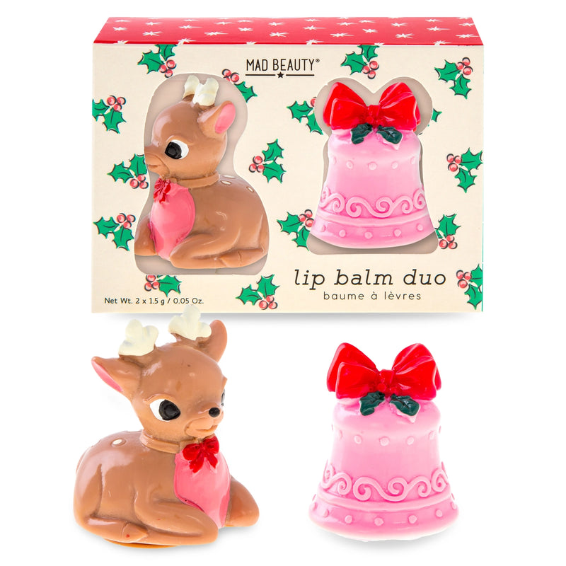 Mad Beauty Christmas Lip Balm Duo