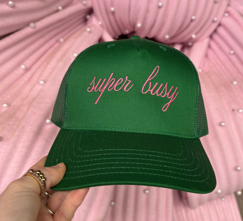Super Busy Embroidered Hat