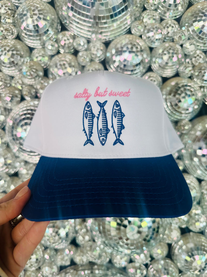 Salty But Sweet Embroidered Hat