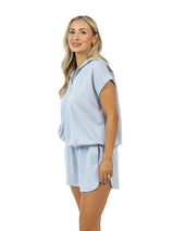 On The Move Scuba Short Set - BarBelles Boutique