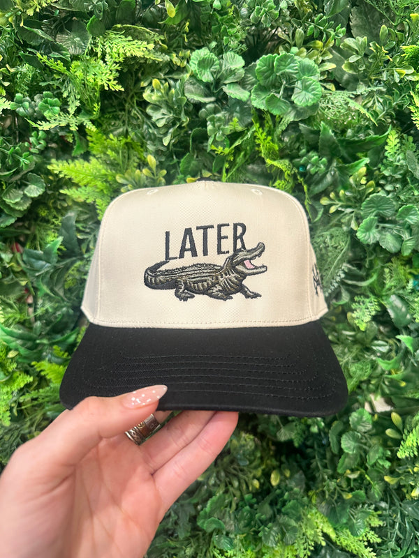 Later Gator Embroidered Hat