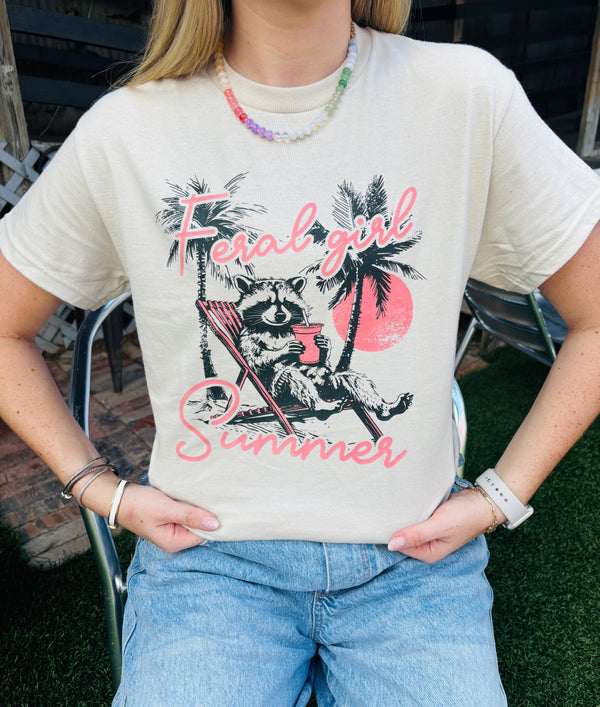 Feral Girl Summer Tee