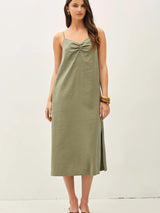 Sadie Strappy Trapeze Midi Dress - BarBelles Boutique