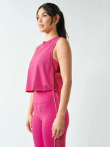 Perfect Balance Side Knot Tank - BarBelles Boutique