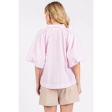 Stripe Puffed Top