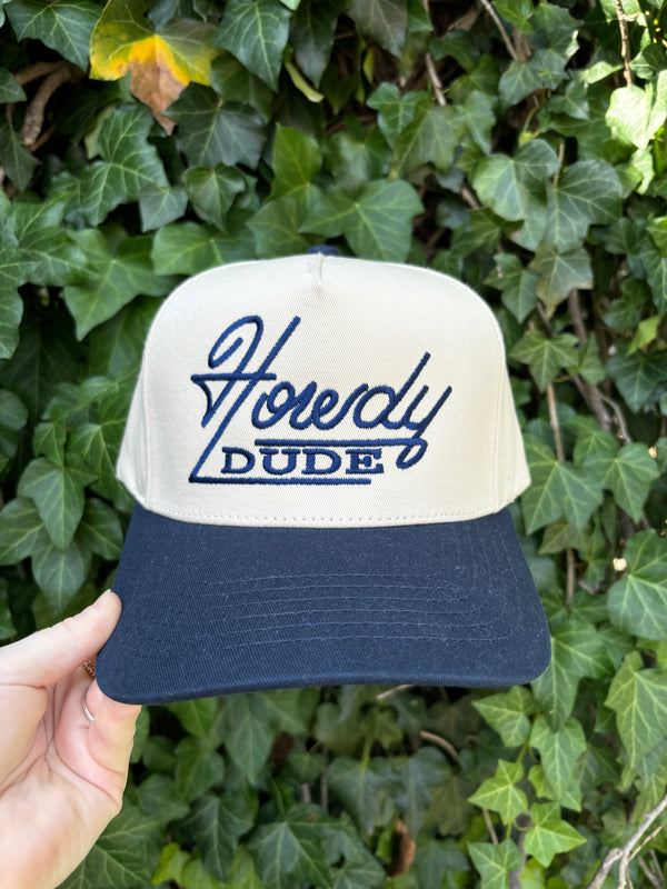 Howdy Dude Embroidered Hat