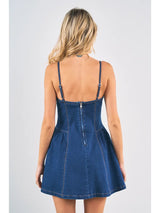 Effortless Beauty Denim Dress - BarBelles Boutique