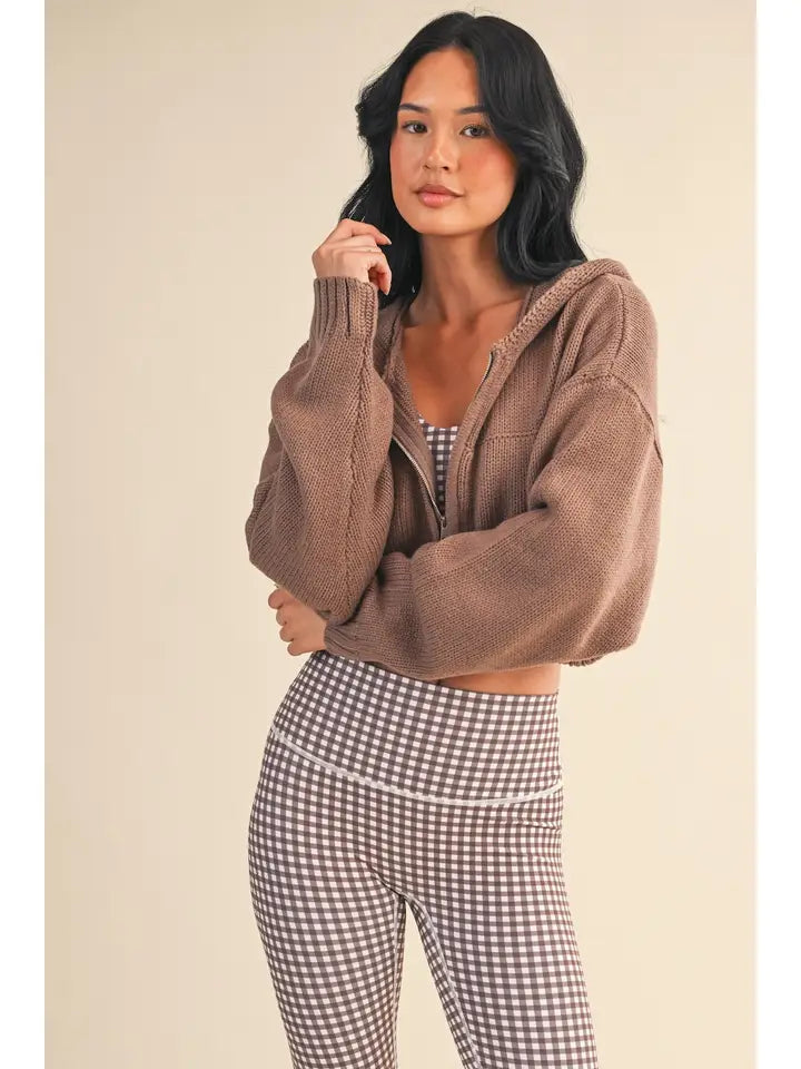 Snuggle & Slay Cropped Sweater
