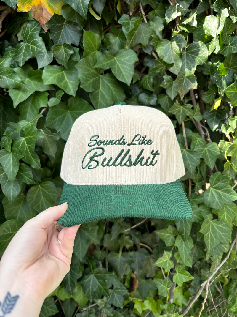Sounds Like Bullshit To Me Embroidered Hat - BarBelles Boutique