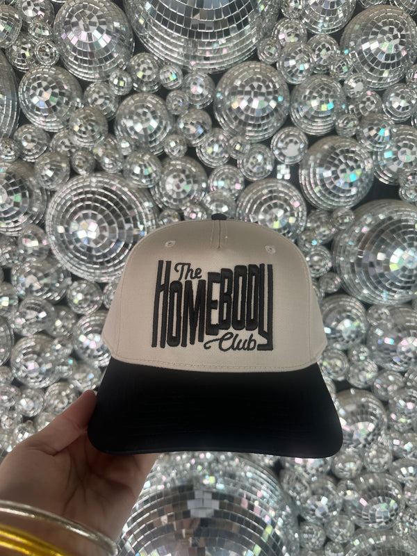 The Homebody Club Embroidered Hat