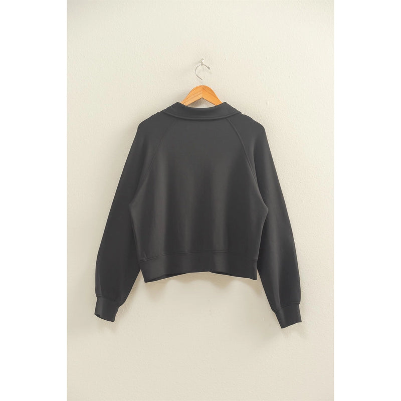 Stay Stylish Zip-up Sweatshirt