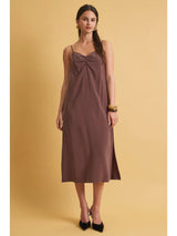 Sadie Strappy Trapeze Midi Dress
