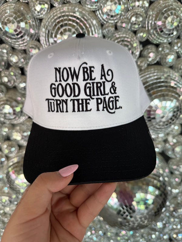 Now Be A Good Girl - Book Girles Hat!