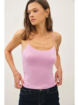 Simple Love Solid Cami - BarBelles Boutique