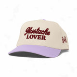 Mustache Lover Embroidered Hat - BarBelles Boutique