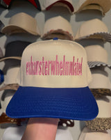 exhausterwhelmulated trucker hat - BarBelles Boutique