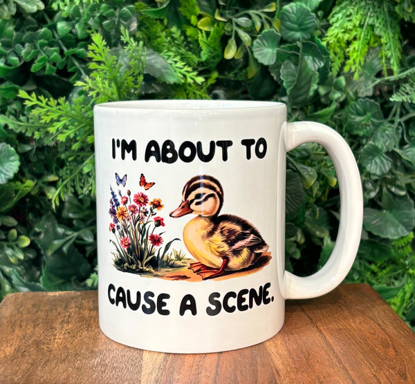 I’m About To Cause A Scene