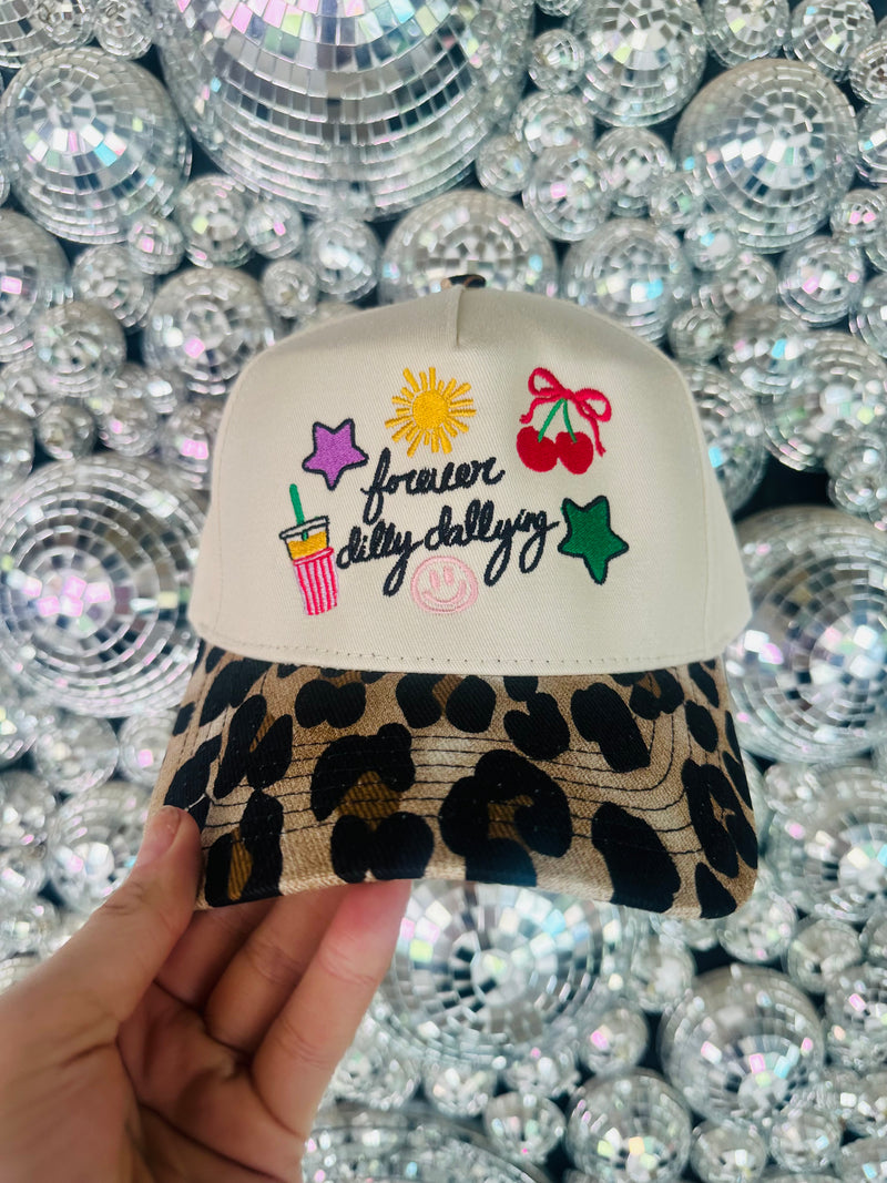 Forever Dilly Dallying Embroidered Hat